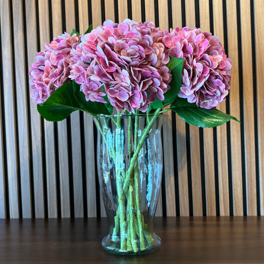Pink hydrangea
