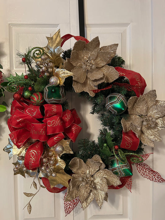 Bling Timeless Holiday Wreath