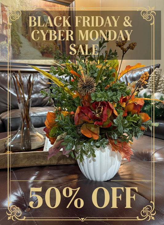 Thanksgiving floral arrangement￼